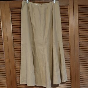 NWT Talbots A-Line Linen Skirt